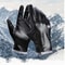 Winter Leather Thermal Windproof And Waterproof Touchscreen Gloves For Driving Skiing And Outdoor S 6