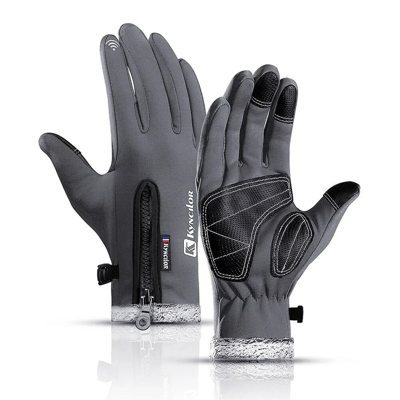FullFinger Touchscreen Motorcycle Gloves With Hard Knuckle Protection And AntiSlip Grip For AllSeas 7