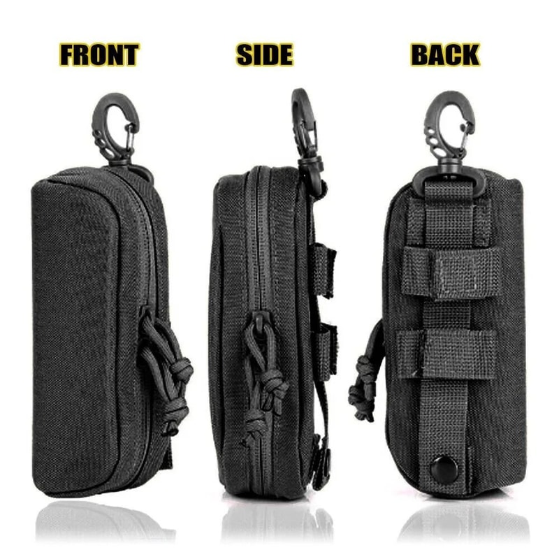 Tactical Eyeglasses Case Outdoor Shockproof Sunglasses Carrying Bag And Protective Utility Waist Pa 1