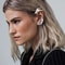 Unisex Silver Color Ear Clips Unique Futuristic Skeletal Spine Ear Hooks For Y2K Trendsetters 3