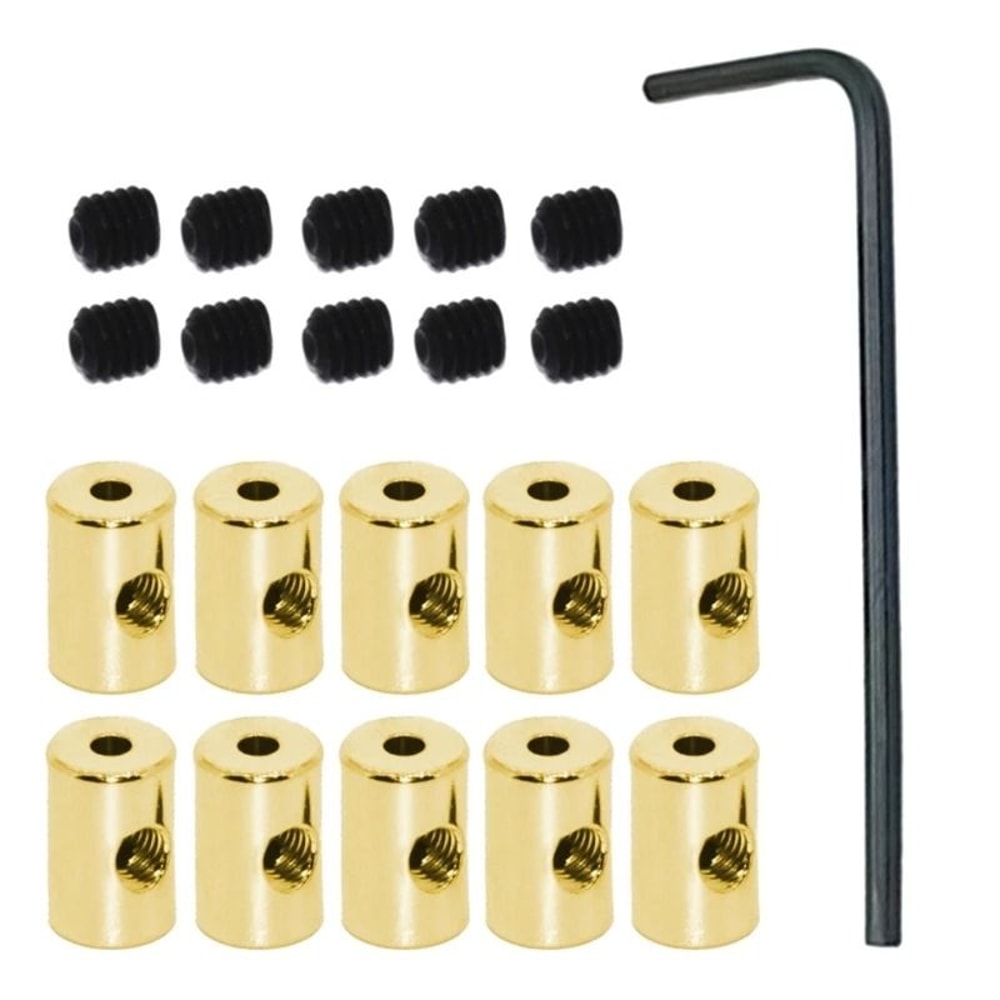Pack Of 10 Gold Pin Locks Security Pin Backs And Locking Pin Keepers For Collectibles 3