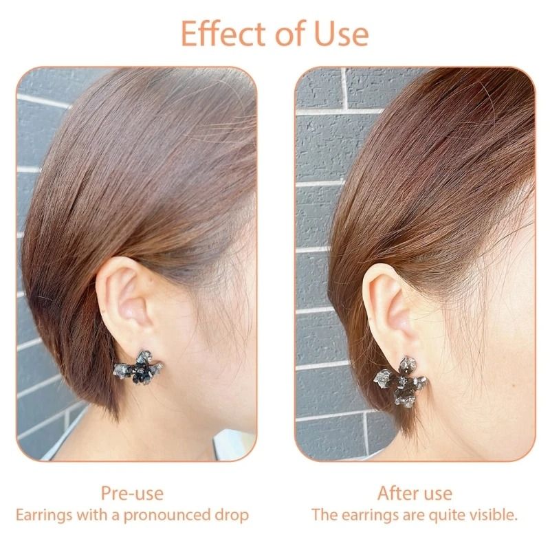 Set Of 10 Earring Stopper Plugs And Secure Stud Back Clasps For Jewelry Enthusiasts 4