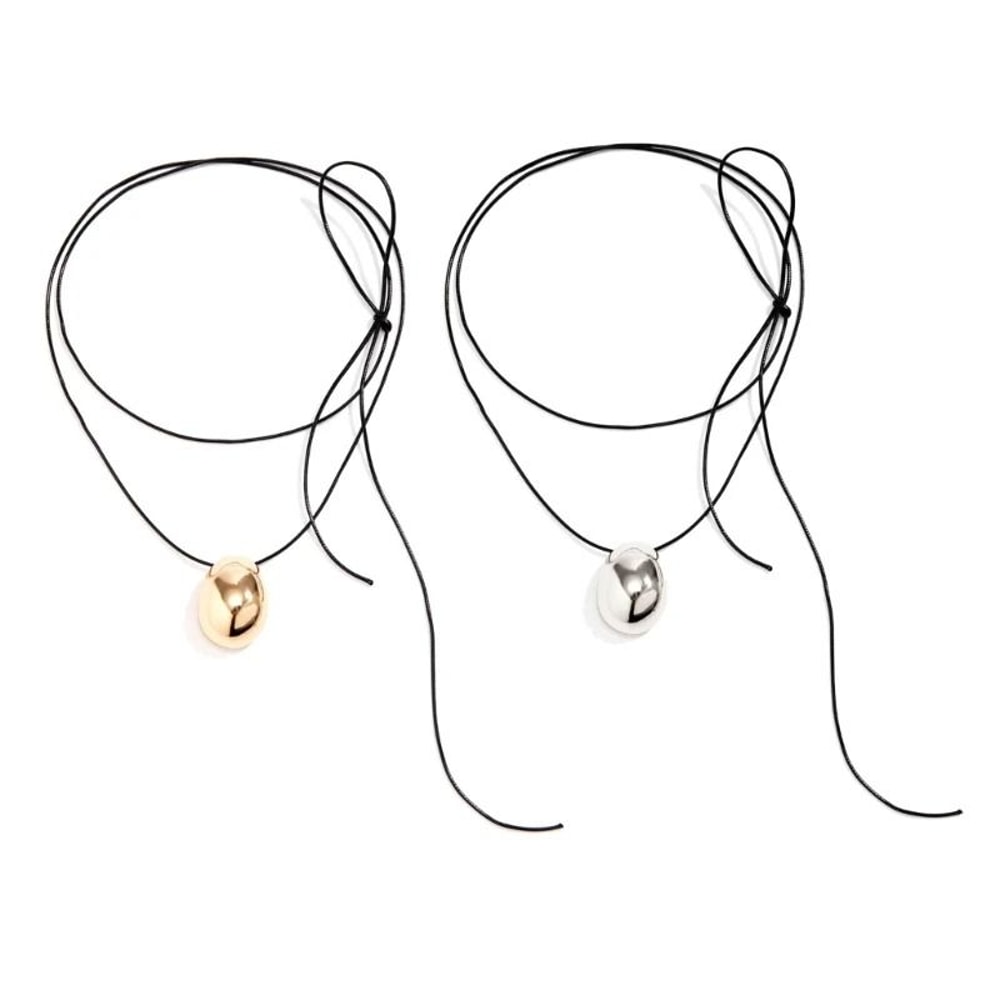 Edgy Geometric Pendant Neck Chain Jewelry And Dainty Stackable Sweater Chain Charm 5