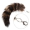 Raccoon Tail Keychain Accessory 2