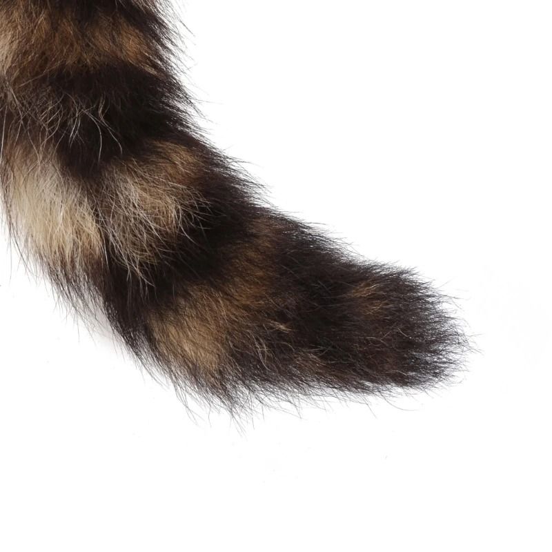 Raccoon Tail Keychain Accessory 3