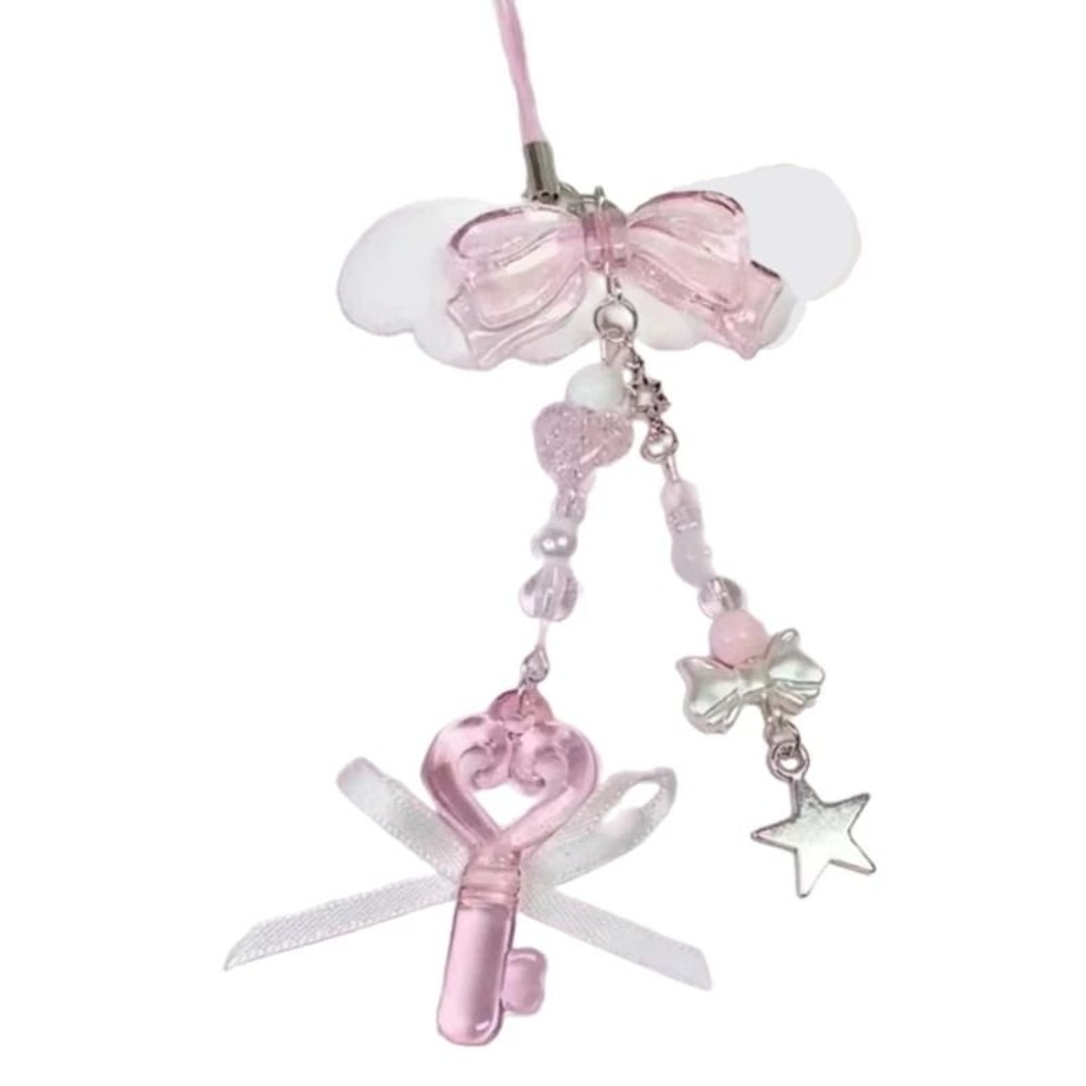 Angel Wing Beaded Phone Charm Accessory 10