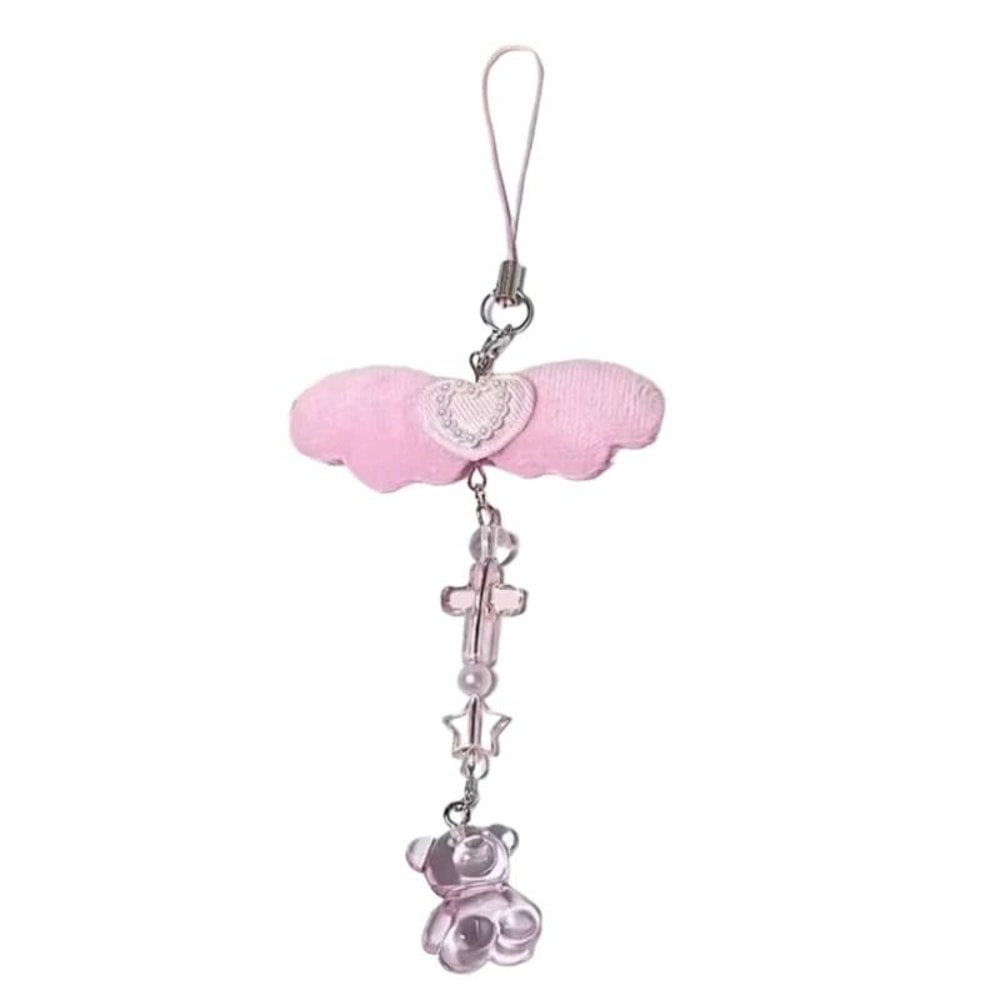 Angel Wing Beaded Phone Charm Accessory 11