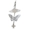 Angel Wing Beaded Phone Charm Accessory 12