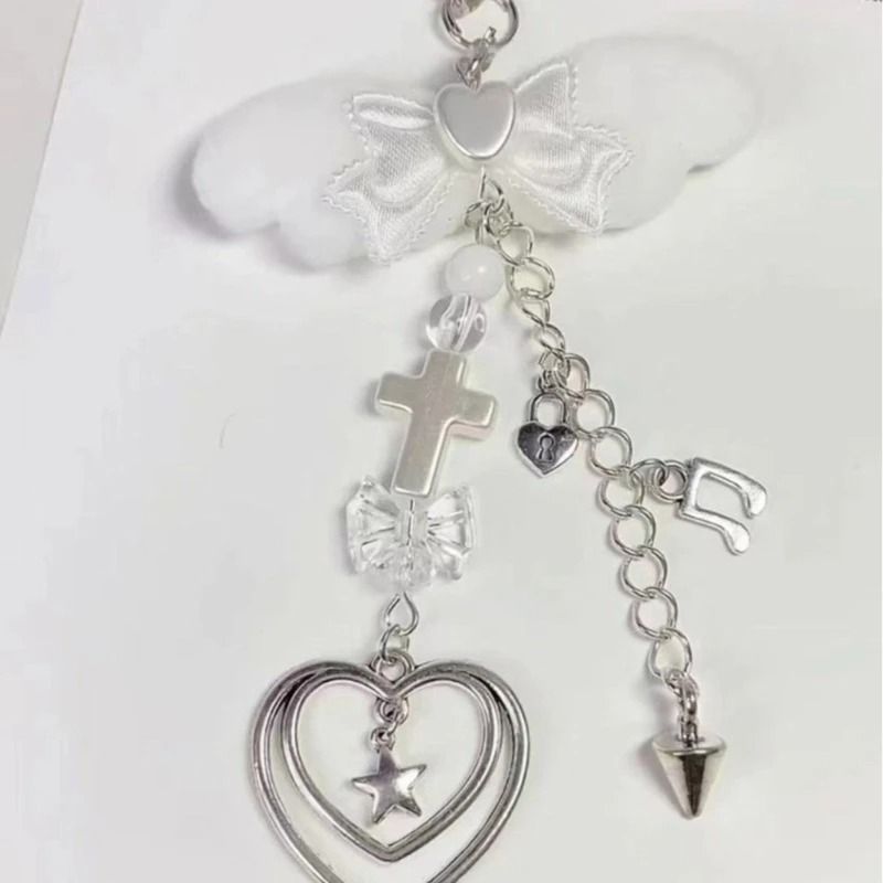 Angel Wing Beaded Phone Charm Accessory 2