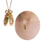 Bowknot Ballet Shoe Pendant Necklace 0
