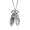Bowknot Ballet Shoe Pendant Necklace 1