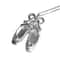 Bowknot Ballet Shoe Pendant Necklace 3