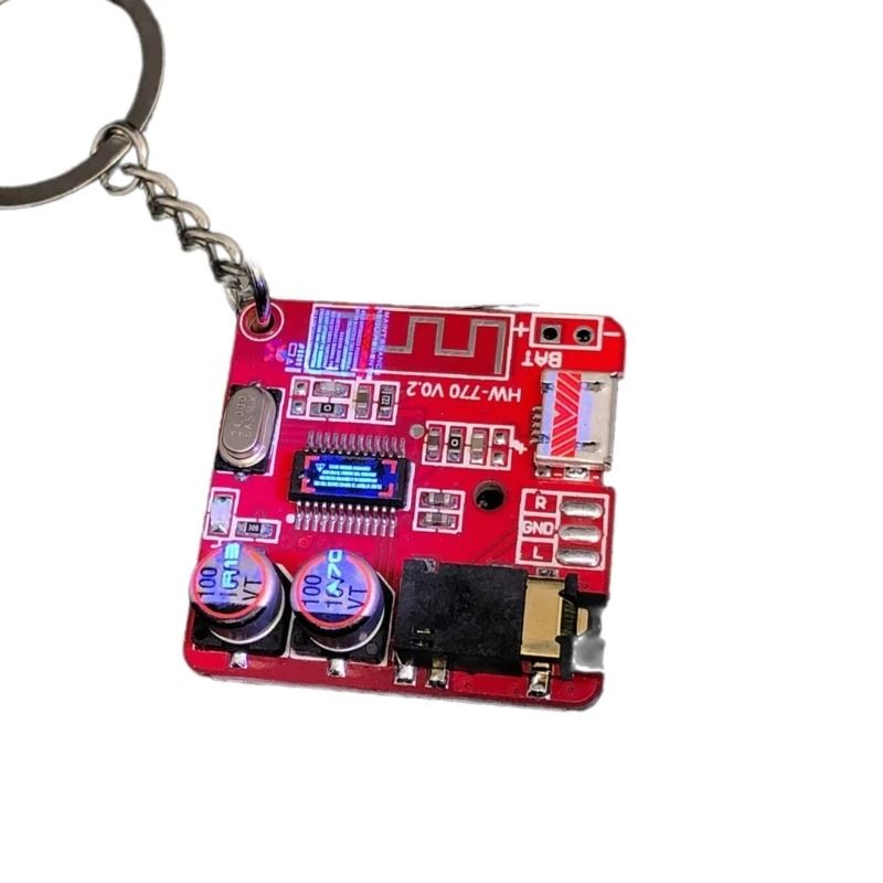 Mechanical Circuit Board Keychain 4
