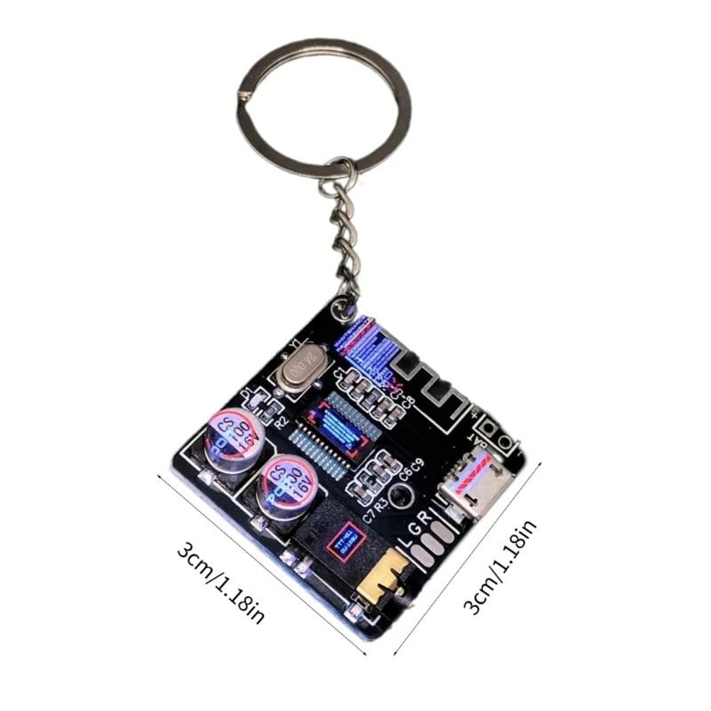 Mechanical Circuit Board Keychain 5