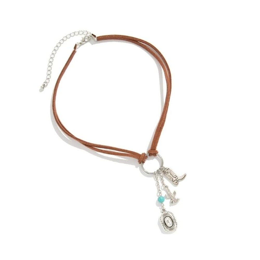 Rhinestone Cowboy Necklace Accessory 1