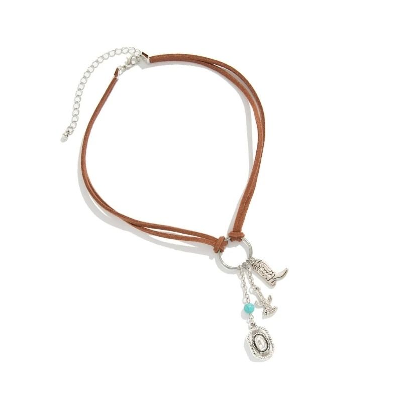 Rhinestone Cowboy Necklace Accessory 1