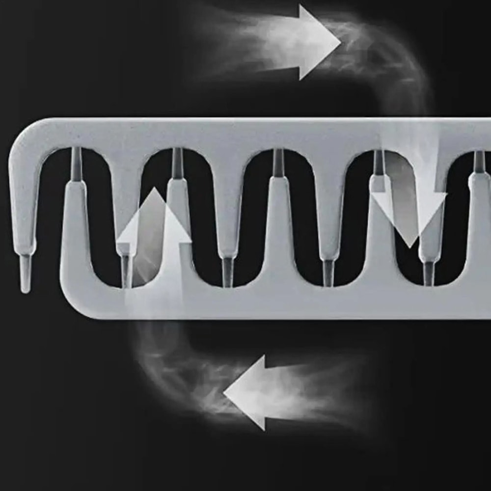 Wide Tooth Hair Comb For Volume 3