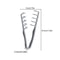Wide Tooth Hair Comb For Volume 6