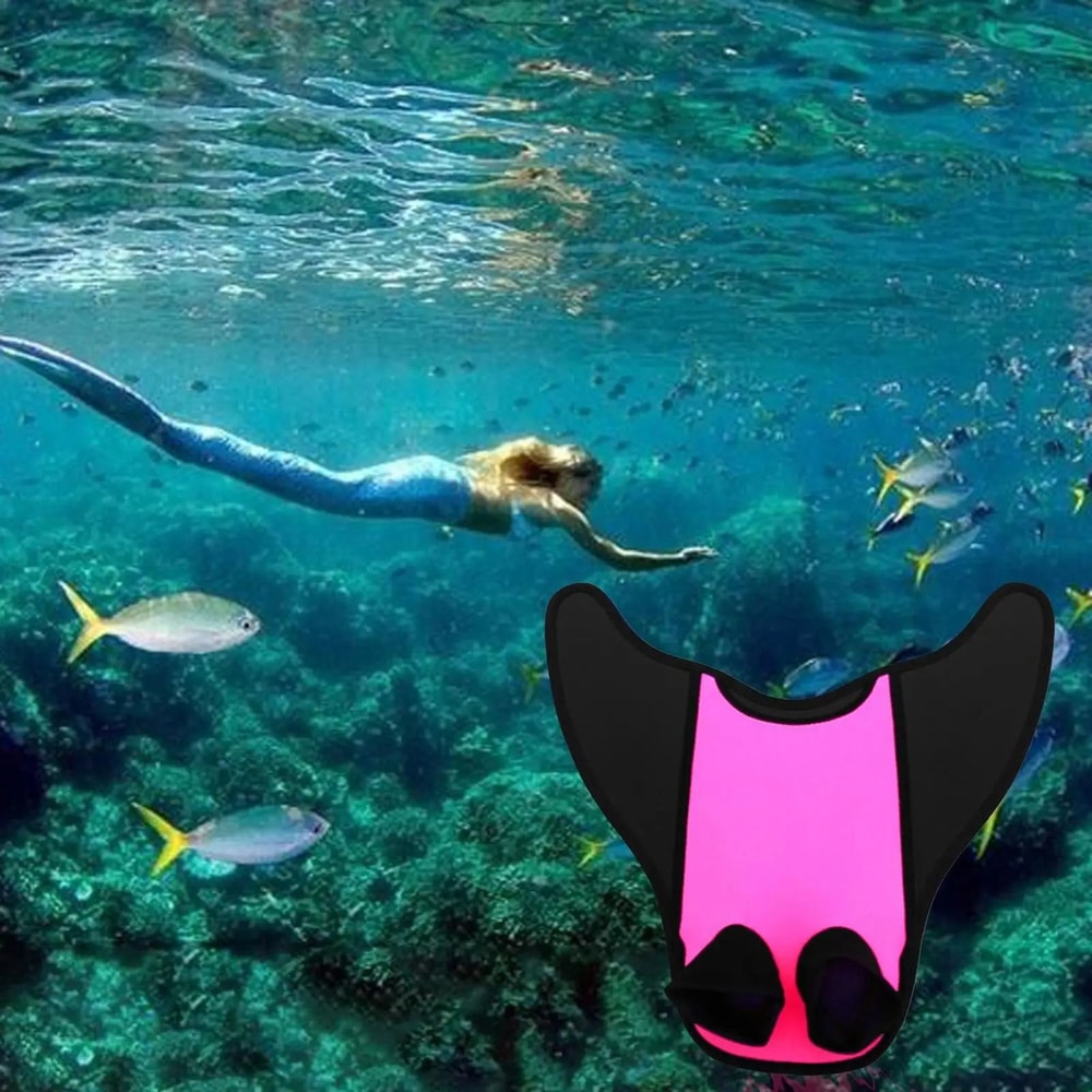 Short Blade Swimming Fins 4