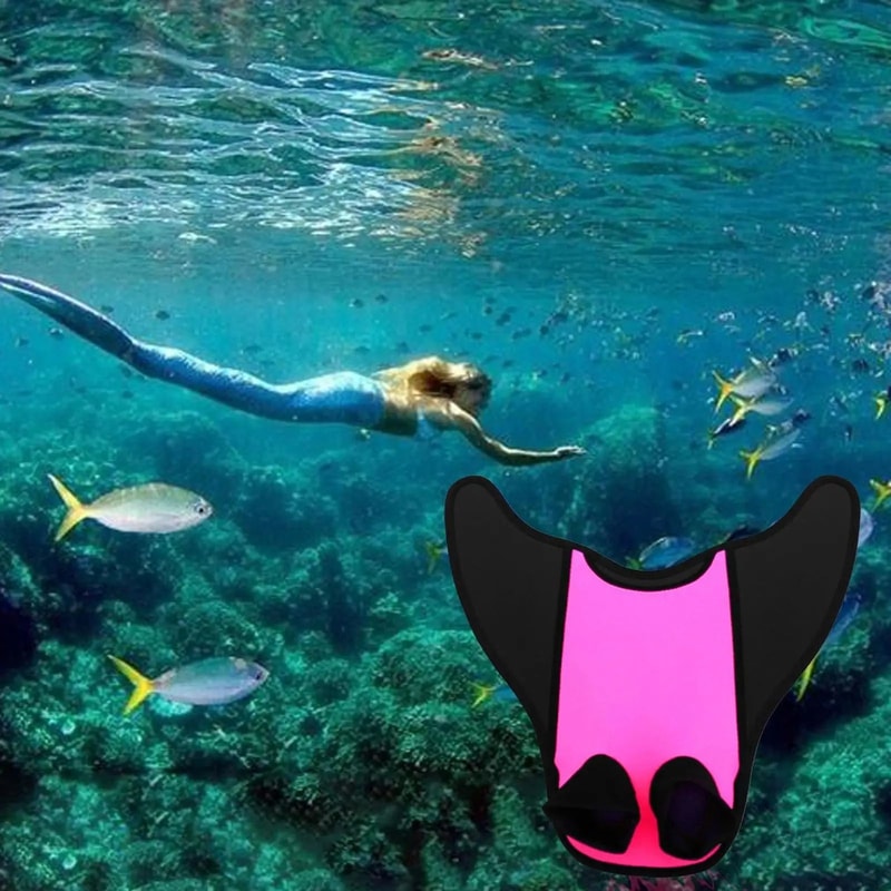 Short Blade Swimming Fins 4