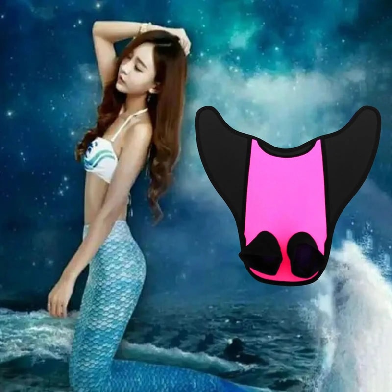 Short Blade Swimming Fins 5