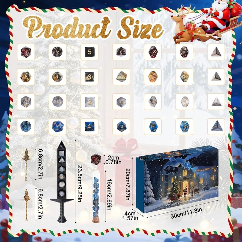 Mystery Dice Advent Calendar 5
