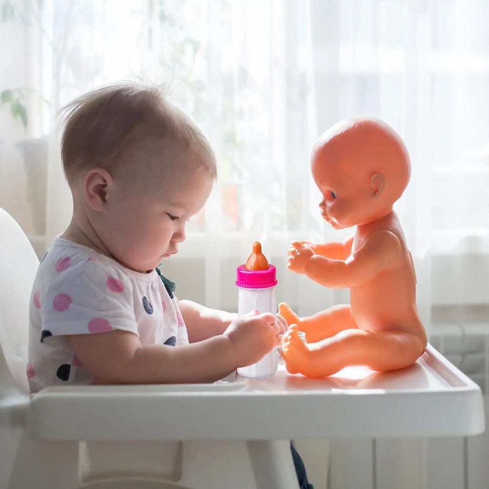 Baby Doll Nursing Play Bottles Set 3