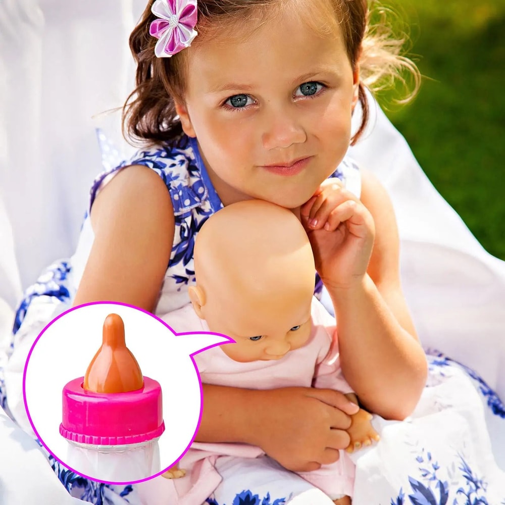 Baby Doll Nursing Play Bottles Set 4
