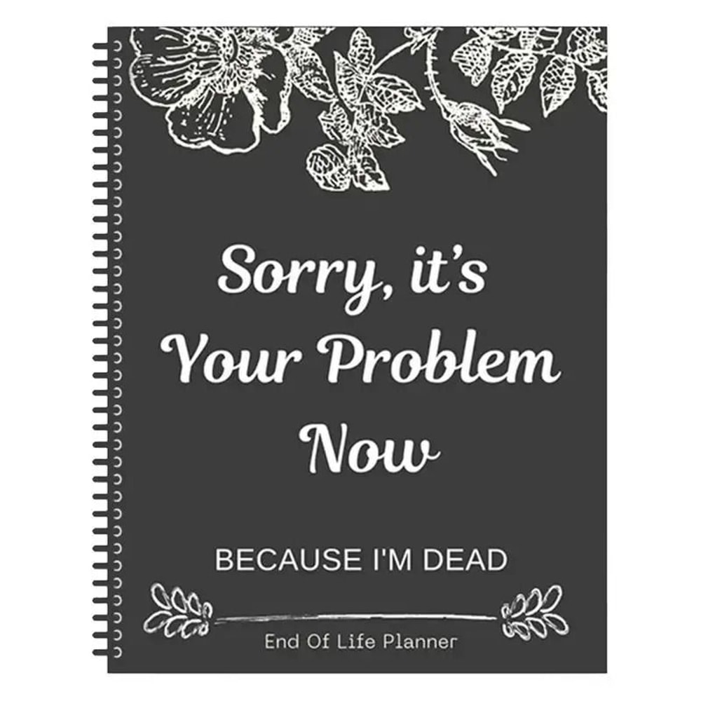 End Of Life Planner Notebook 0