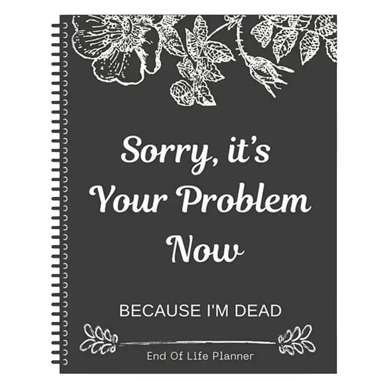 End Of Life Planner Notebook 0
