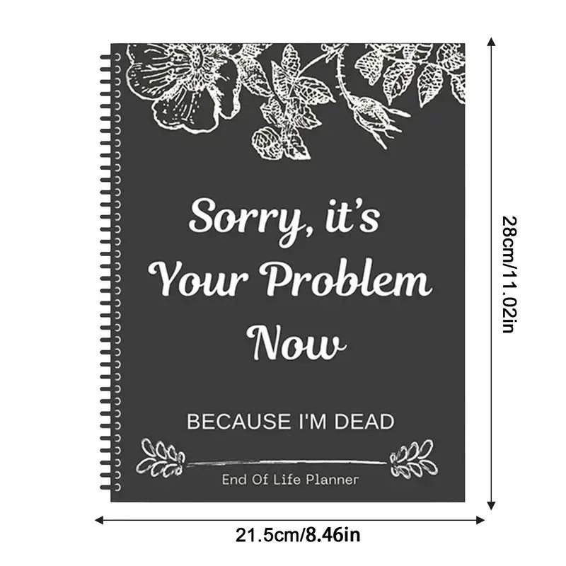End Of Life Planner Notebook 5