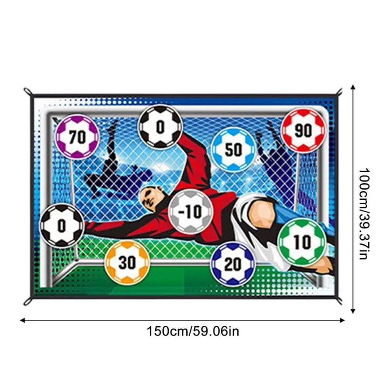 Kids Soccer Toss Game Set 8