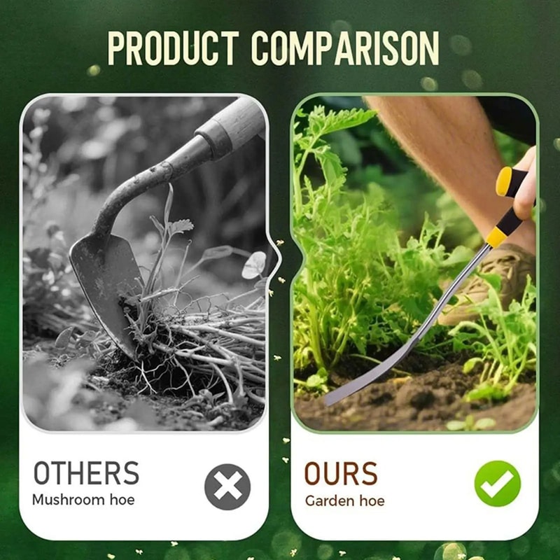 Manual Grass Puller Tool With Handle 2