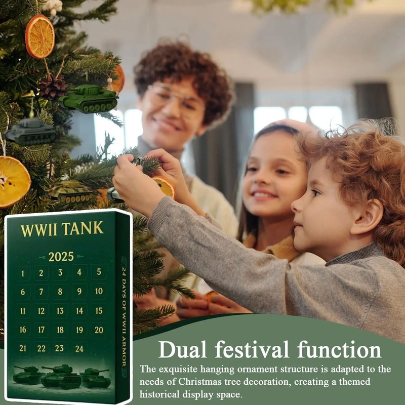 Tank Theme Christmas Countdown Calendar 3