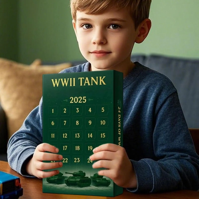 Tank Theme Christmas Countdown Calendar 4