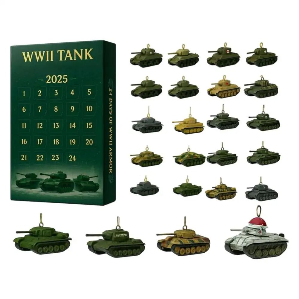 Tank Theme Christmas Countdown Calendar 6