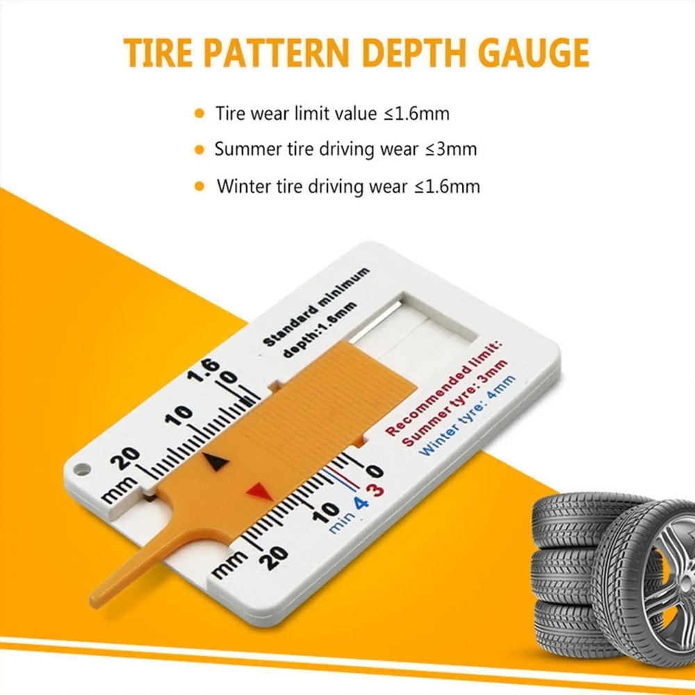 Tire Tread Depth Gauge Tool 5