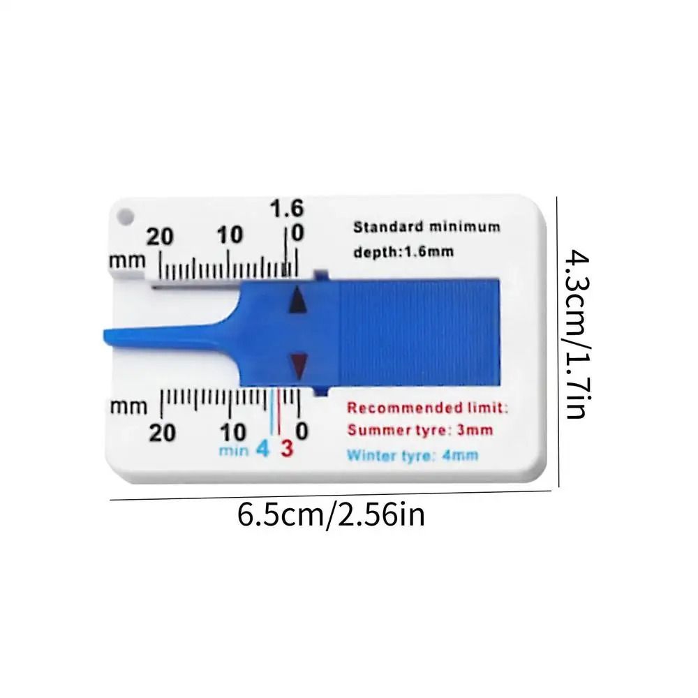 Tire Tread Depth Gauge Tool 6