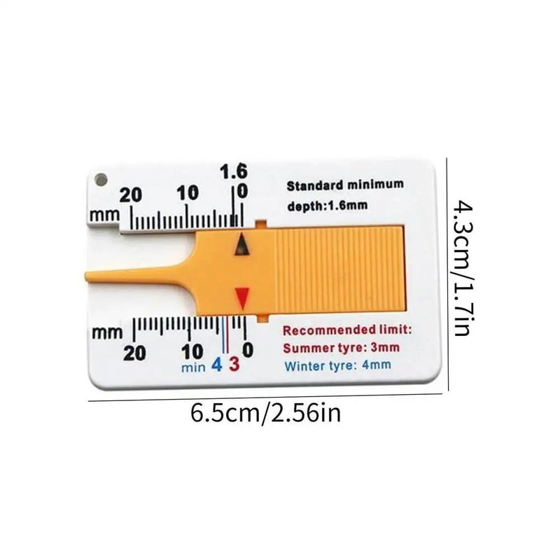 Tire Tread Depth Gauge Tool 7