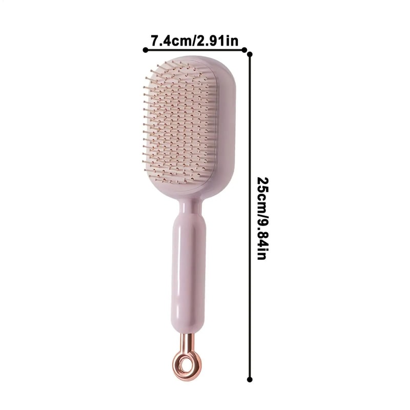 Retractable Scalp Massage Hairbrush 5