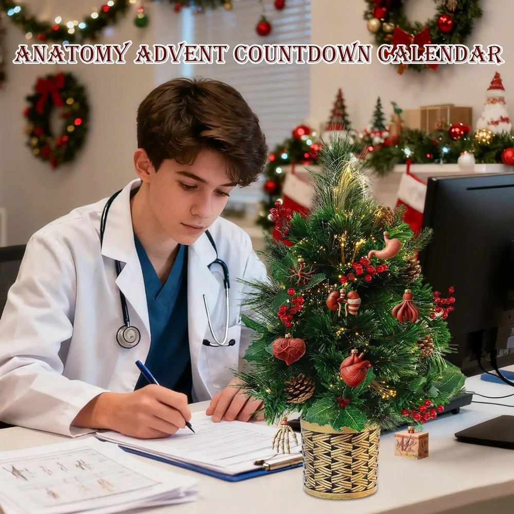 Anatomy Theme Advent Calendar 1