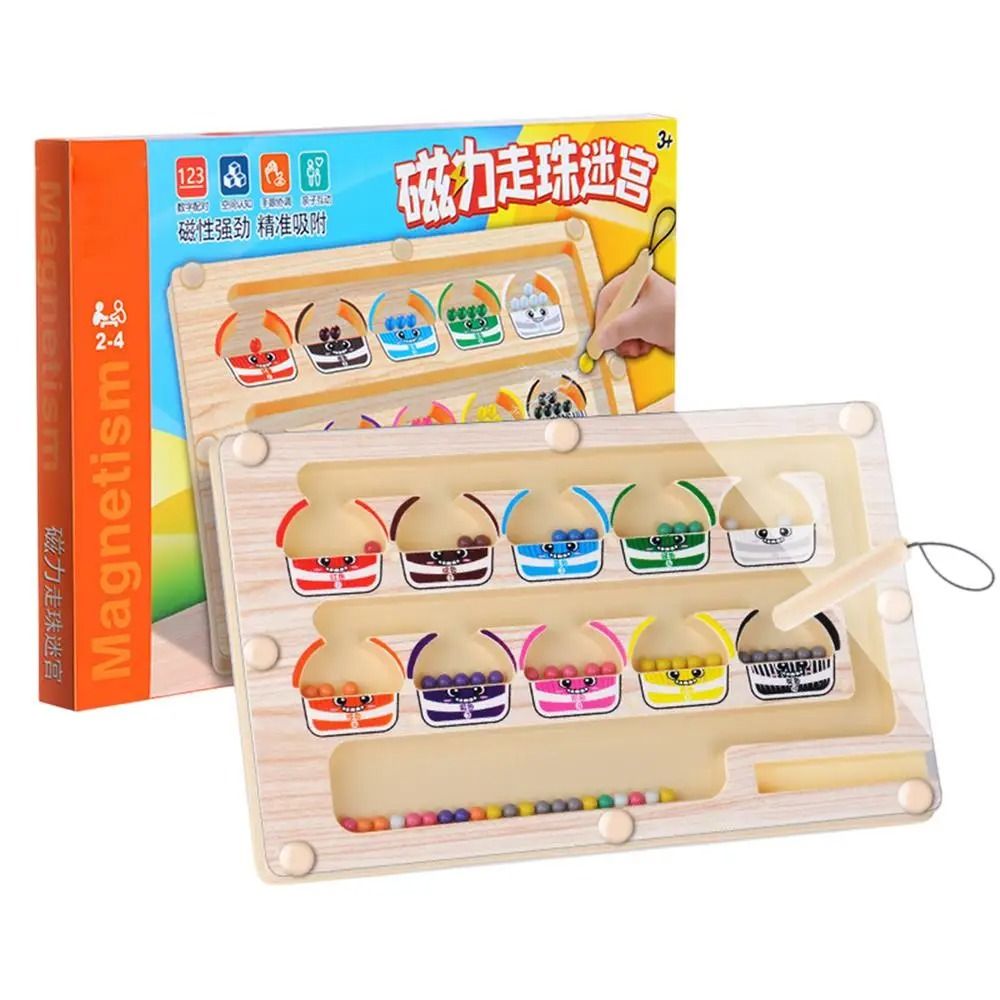 Magnetic Color Sorting Maze And Drawing Board 6