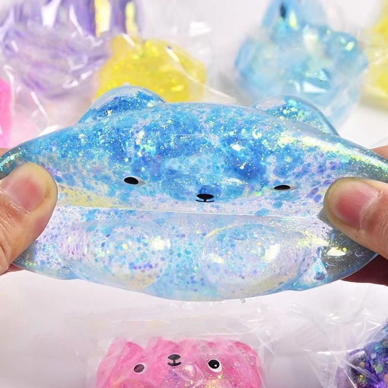 Cartoon Bear Squeeze Sensory Toy 1