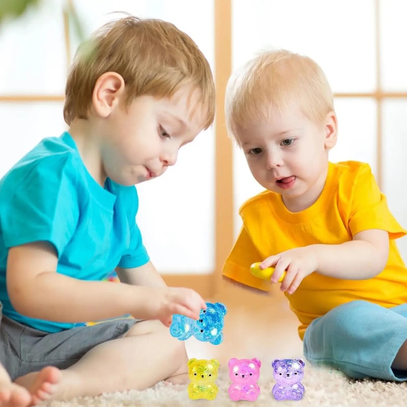 Cartoon Bear Squeeze Sensory Toy 3