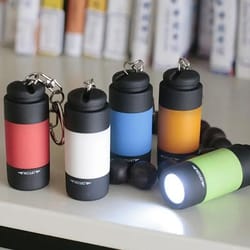 rechargeable mini keychain flashlight