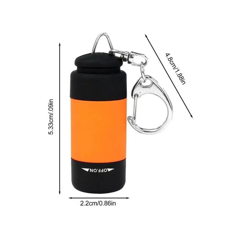 Rechargeable Mini Keychain Flashlight 11