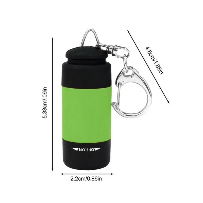 Rechargeable Mini Keychain Flashlight 8
