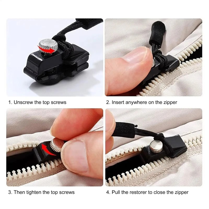 Universal Instant Zipper Repair Kit 4