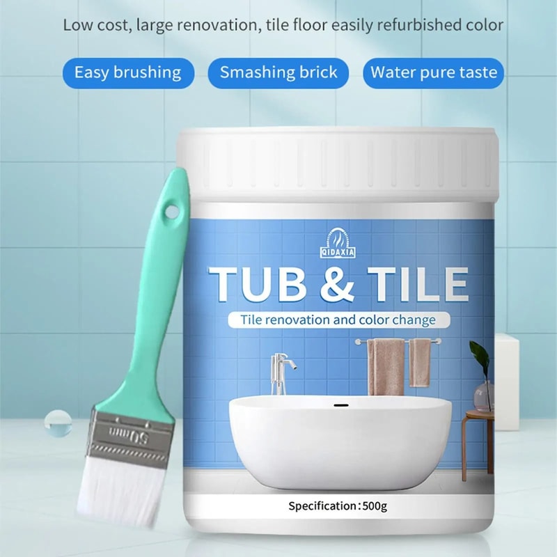 Bathroom Tile And Bathtub Paint Kit 1