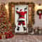 Santa Claus Christmas Door Cover Decoration 1